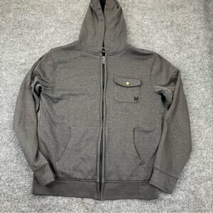 Zoo York Men's Z.Y. Y2K Vintage Full Zip Hooded Winter Sweater Jacket M